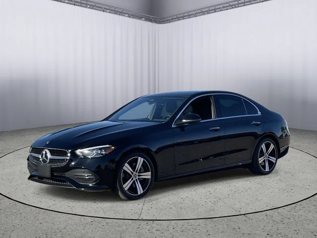 Used 2025 Black Mercedes-Benz C 300 image 1