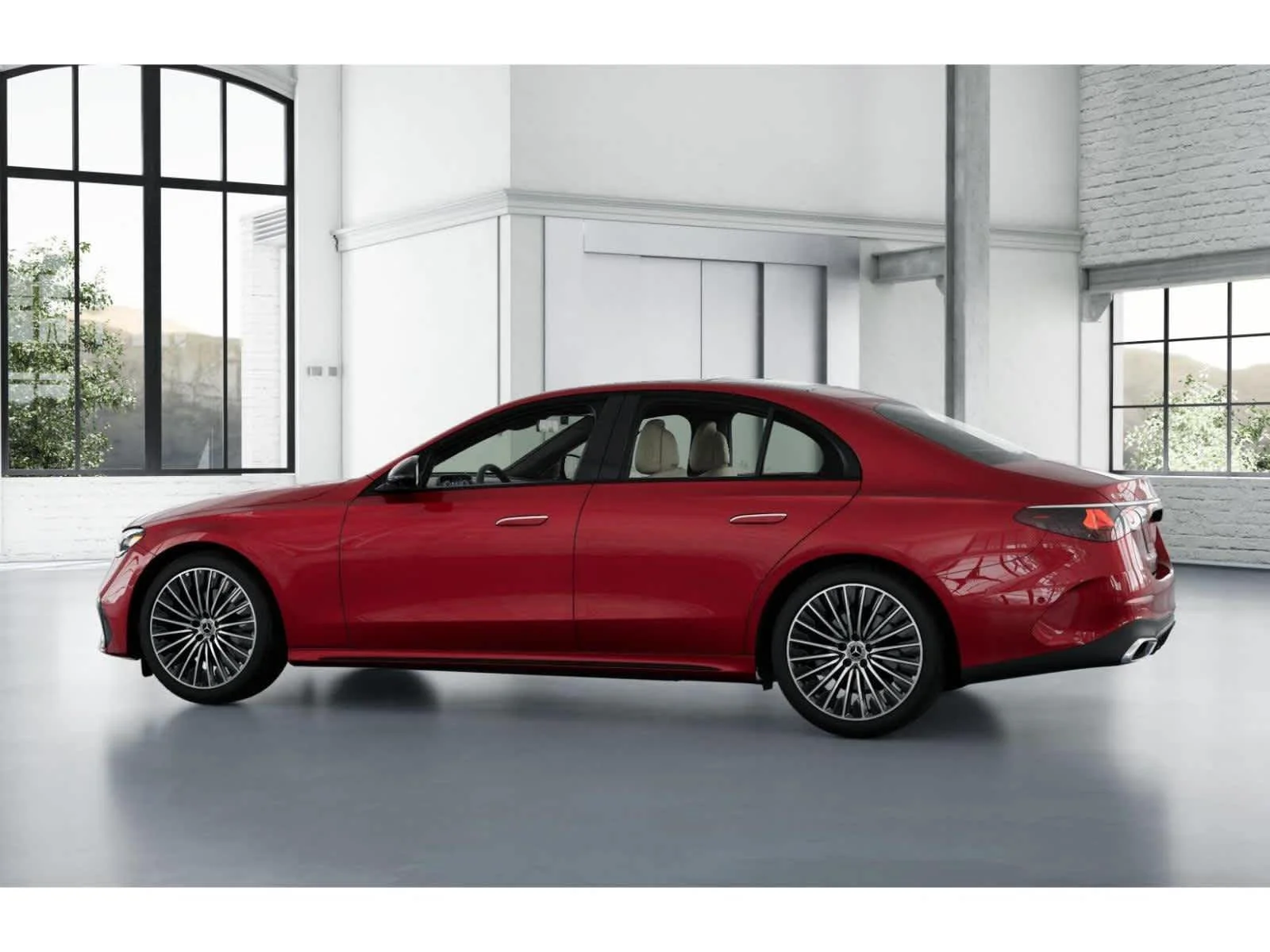 New 2026 MANUFAKTUR Patagonia Red Metallic Mercedes-Benz E 350 image 31