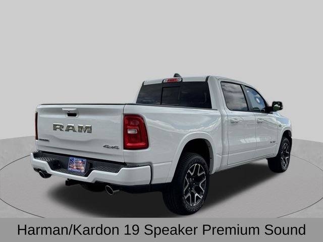 New 2026 Bright White Clear-Coat Exterior Paint RAM Laramie image 8