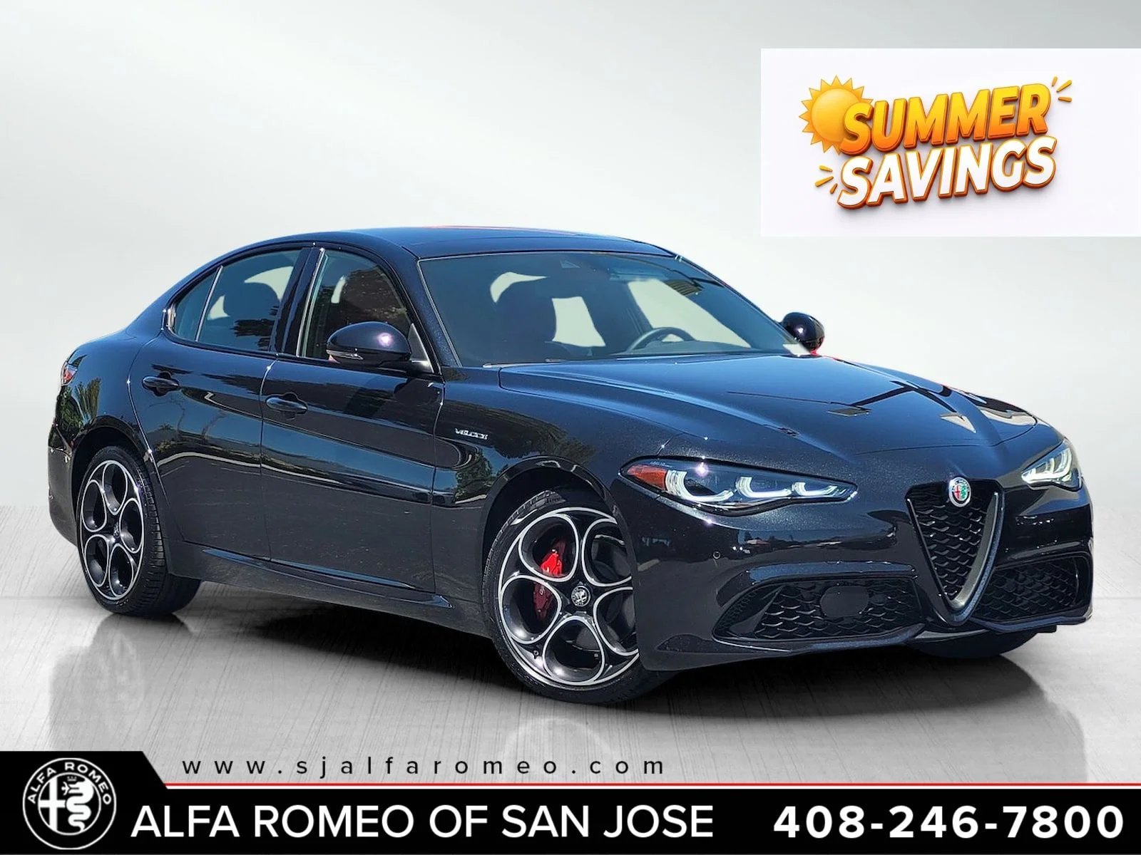 Used 2024 Black Alfa Romeo Veloce image 1