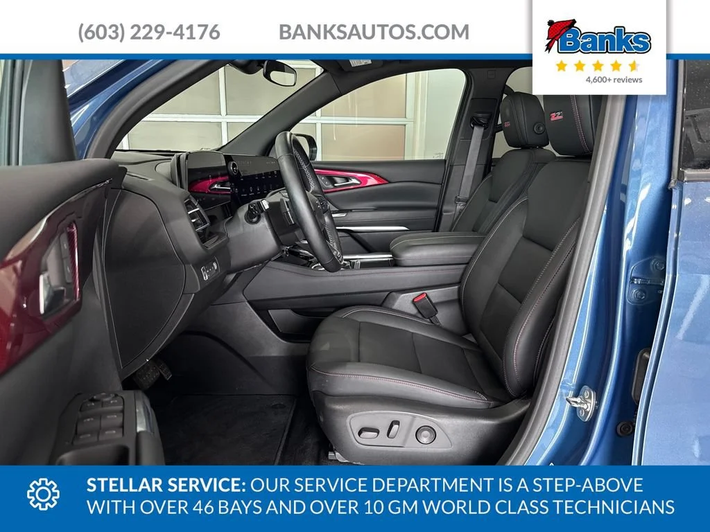 Certified Used 2024 Lakeshore Blue Metallic Chevrolet Z71 image 9