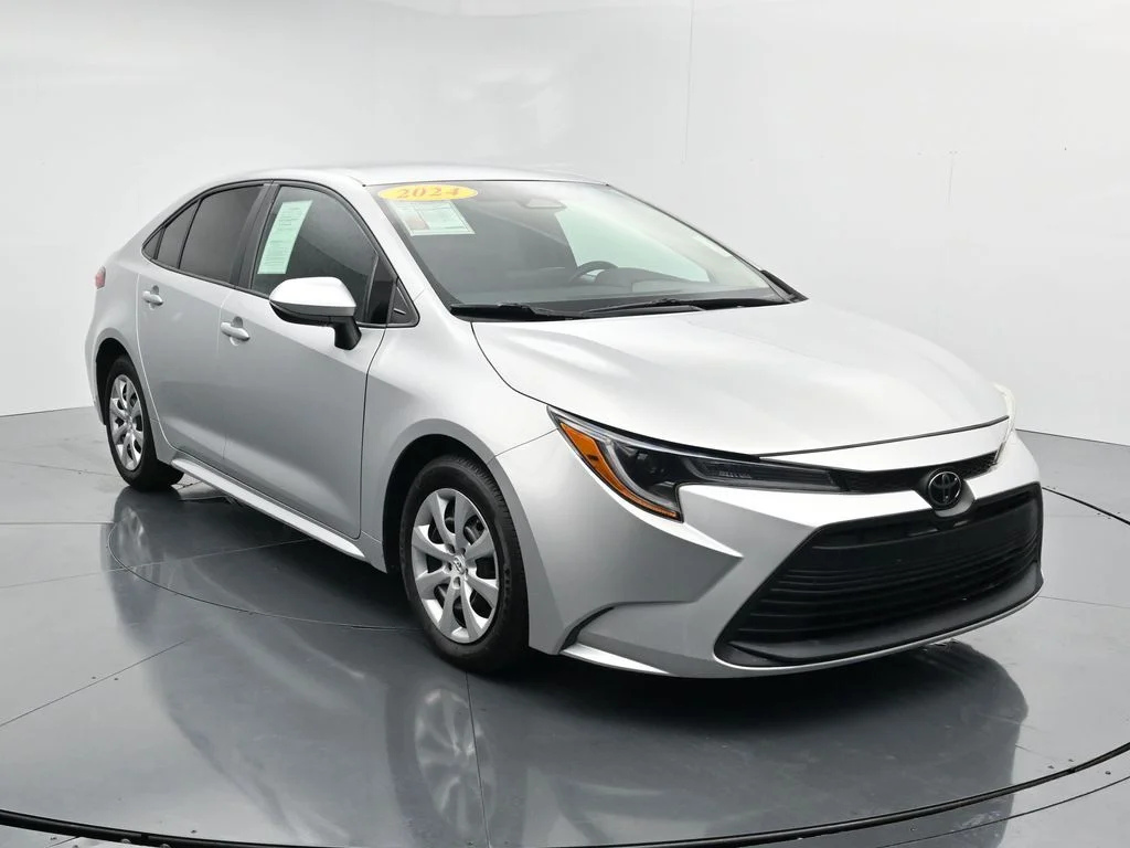 Used 2024 Silver Toyota LE image 1