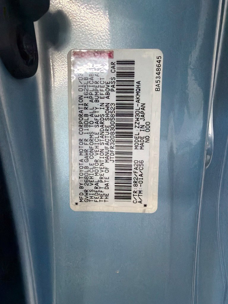 Used 2003 Blue Toyota Base image 33