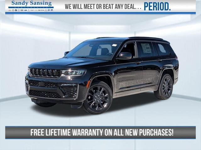 New 2026 Diamond Black Crystal Pearlcoat Jeep Limited image 1
