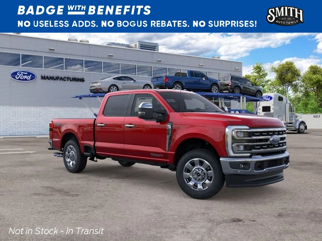 New 2026 Ruby Red Metallic Tinted Clearcoat Ford F-250® Lariat® image 8