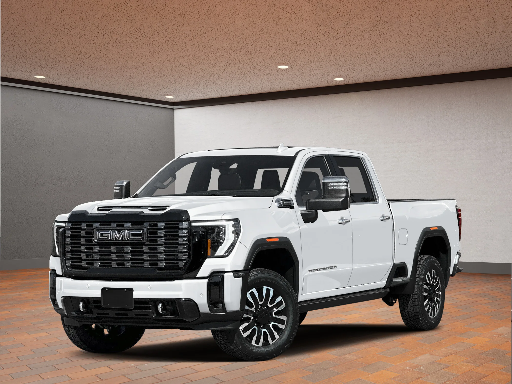 New 2026 White GMC Crew Cab Standard Box 4-Wheel Drive Denali Ultimat image 1