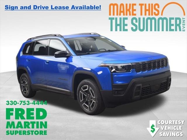 New 2026 Hydro Blue Pearl-Coat Exterior Paint Jeep Laredo image 1