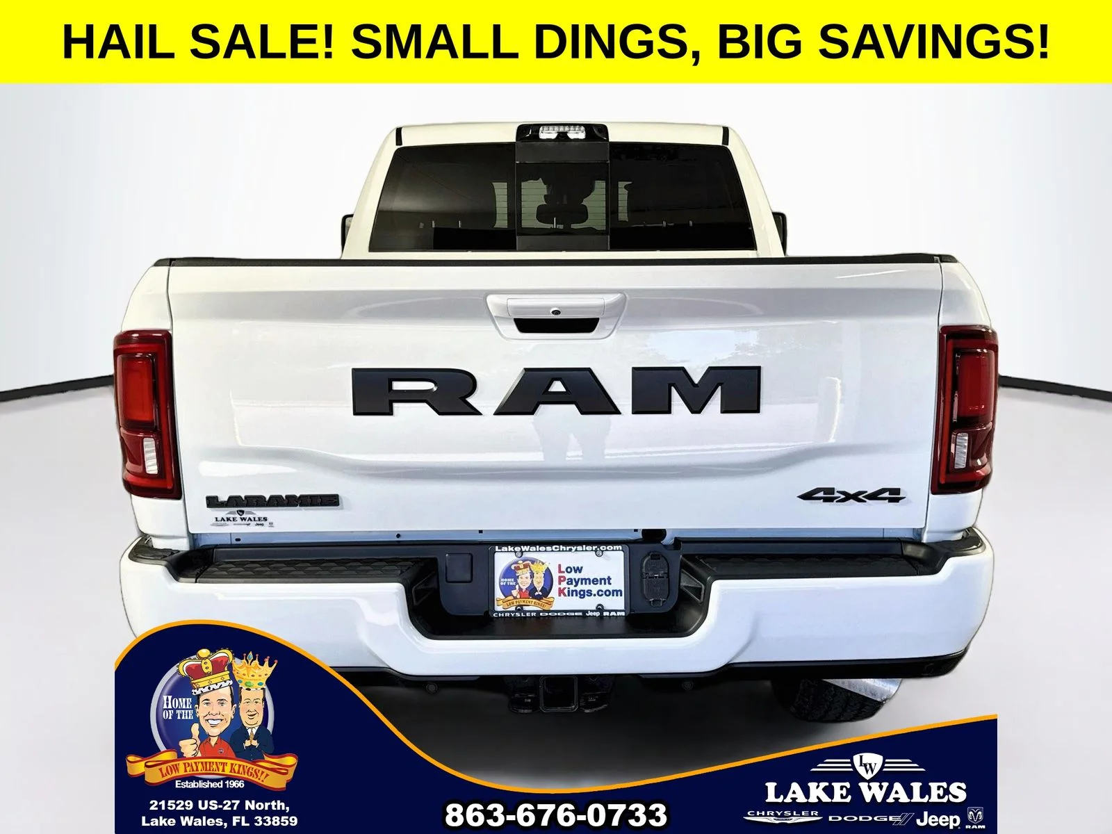 Used 2025 White Ram Laramie image 6