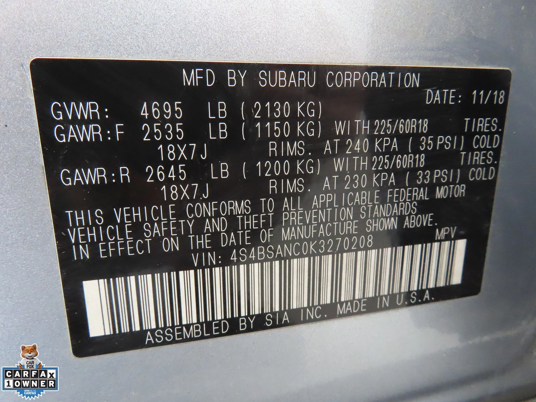 Used 2019 Silver Subaru 2.5i image 28