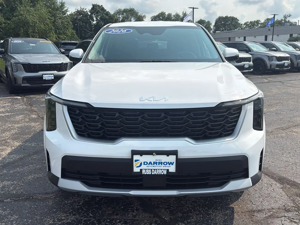 New 2026 Glacial White Pearl Kia LX image 8