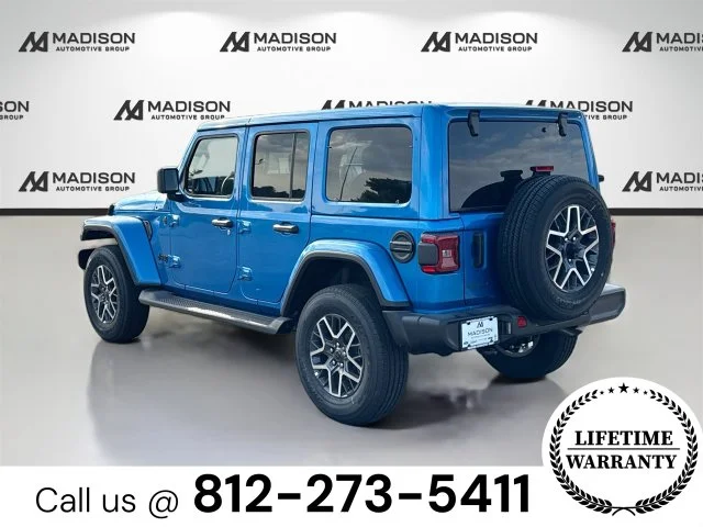 New 2025 Blue Jeep Sahara image 7