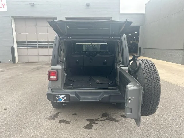 Used 2020 Gray Jeep Unlimited Sport image 25
