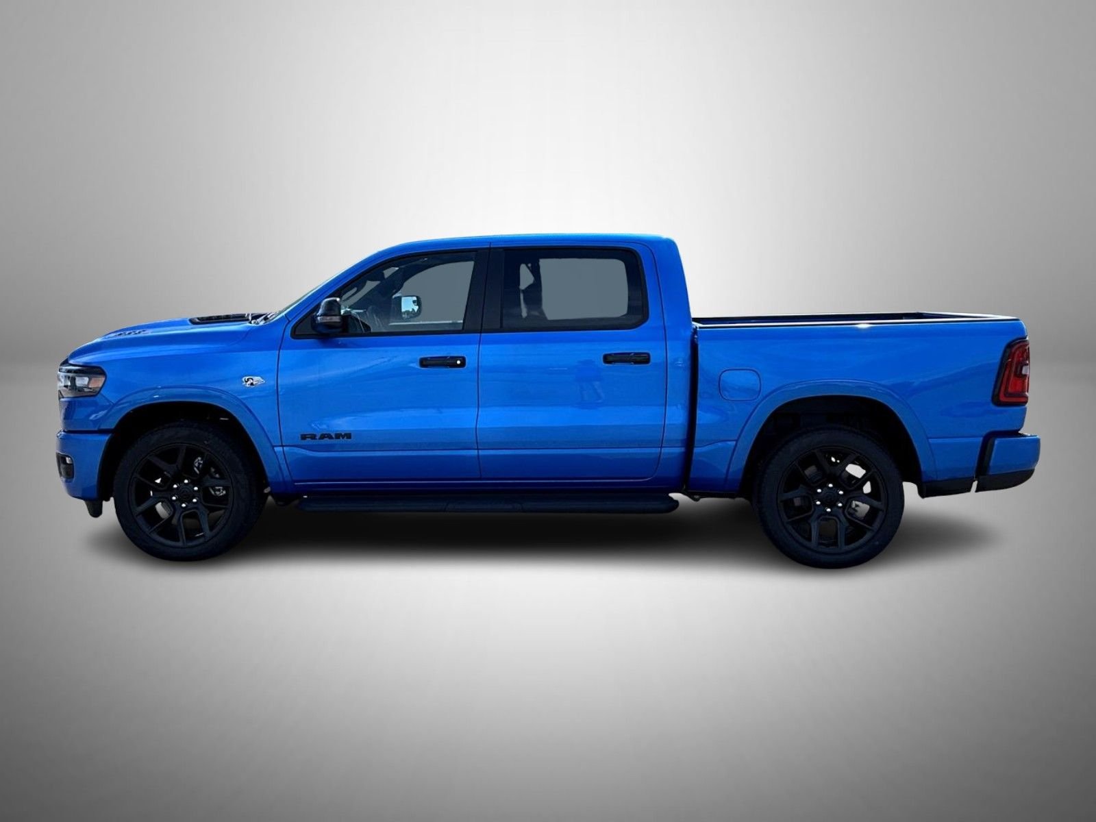 New 2026 Hydro Blue Pearl-Coat Exterior Paint RAM Laramie image 8