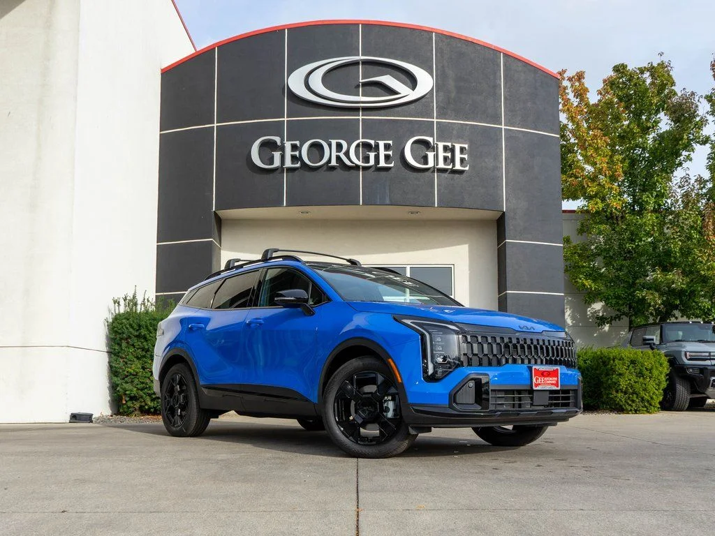 New 2026 Blue Kia X-Line image 1