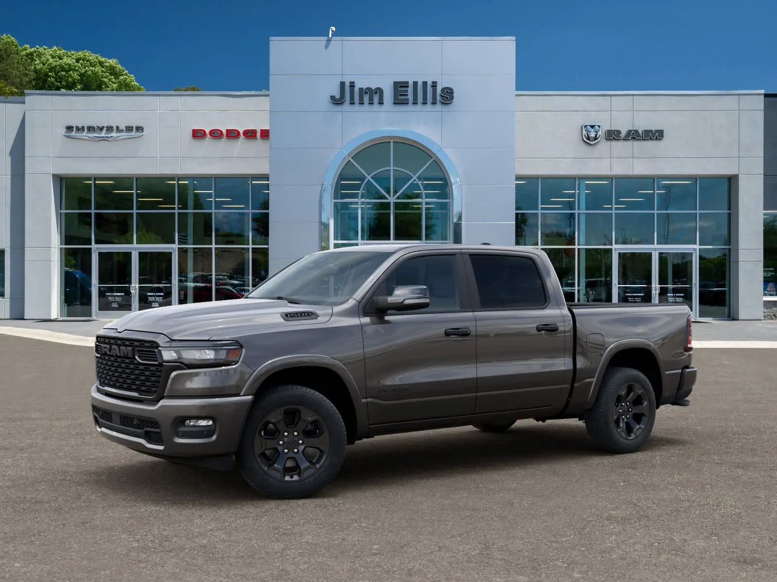 New 2026 Granite Crystal Metallic Clearcoat RAM Big Horn image 2