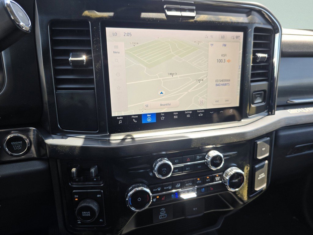 New 2026 Glacier Gray Metallic Tri-Coat Ford F-350® Lariat® image 4