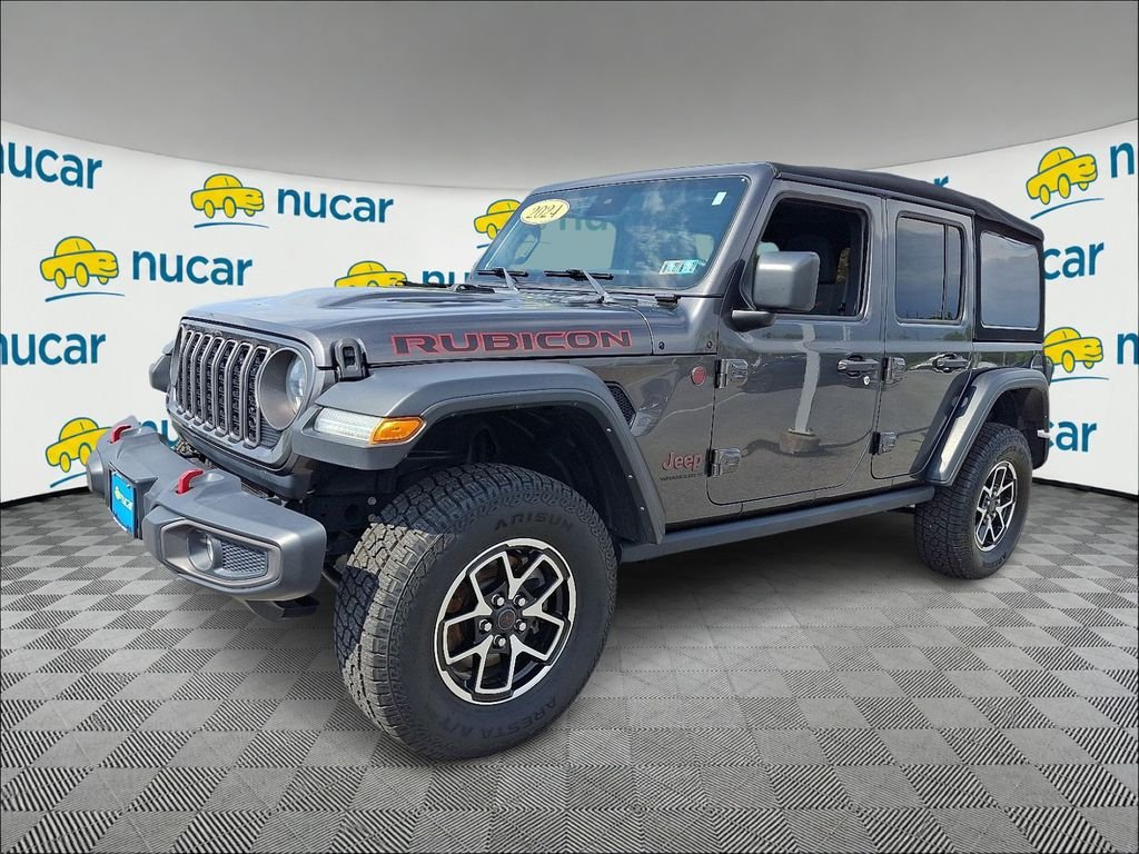 Used 2024 Gray Jeep Rubicon image 3