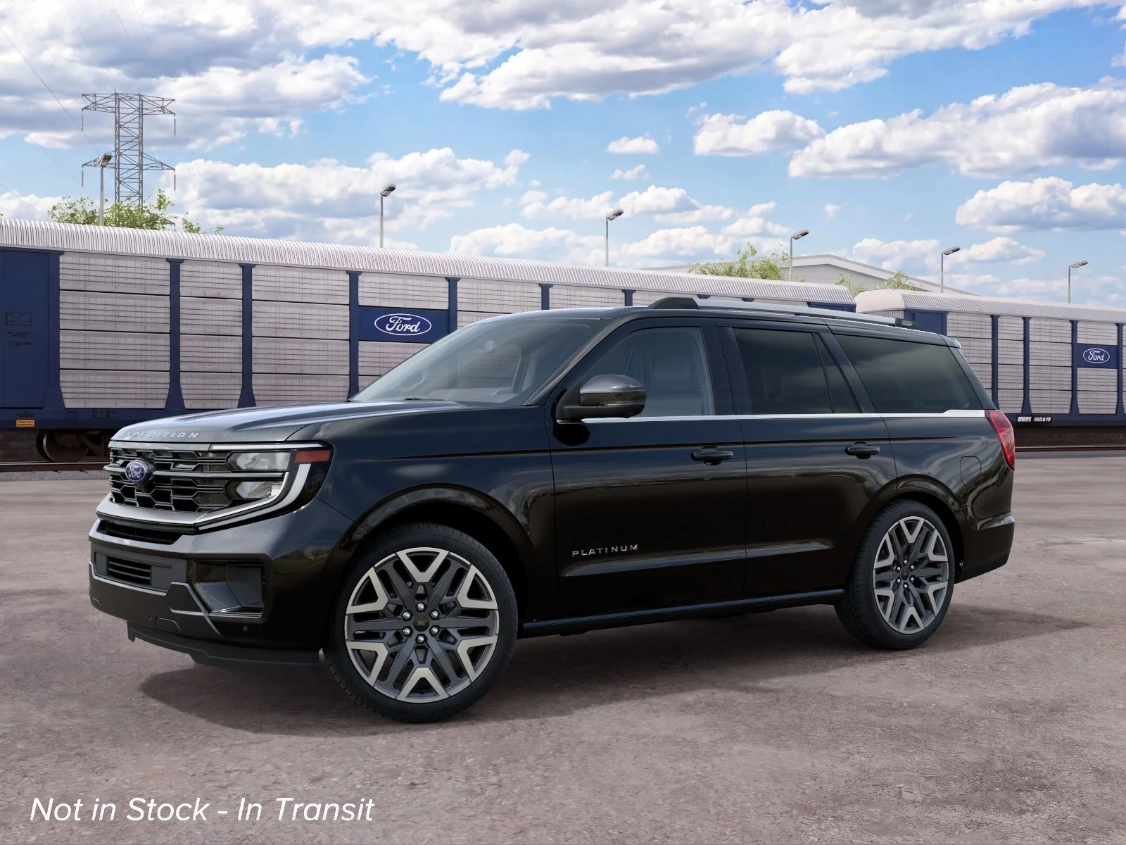 New 2027 Agate Black Metallic Ford Platinum image 24