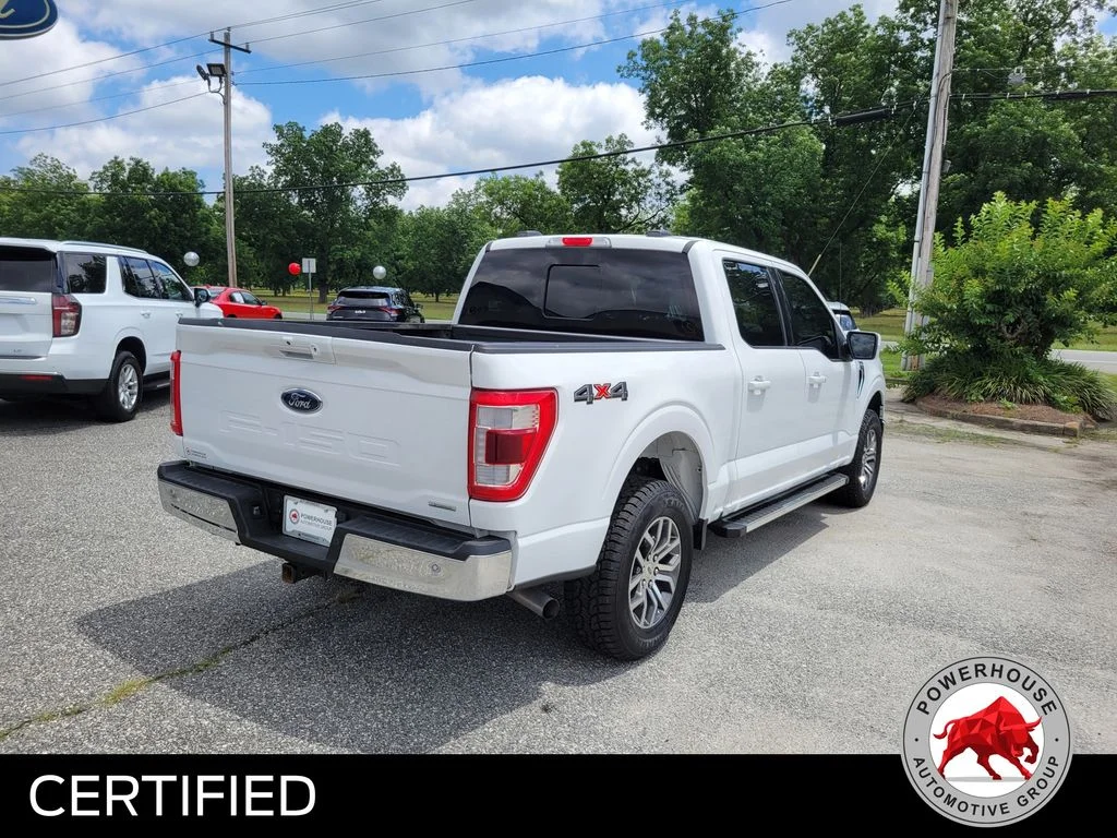 Used 2022 White Ford Lariat image 5