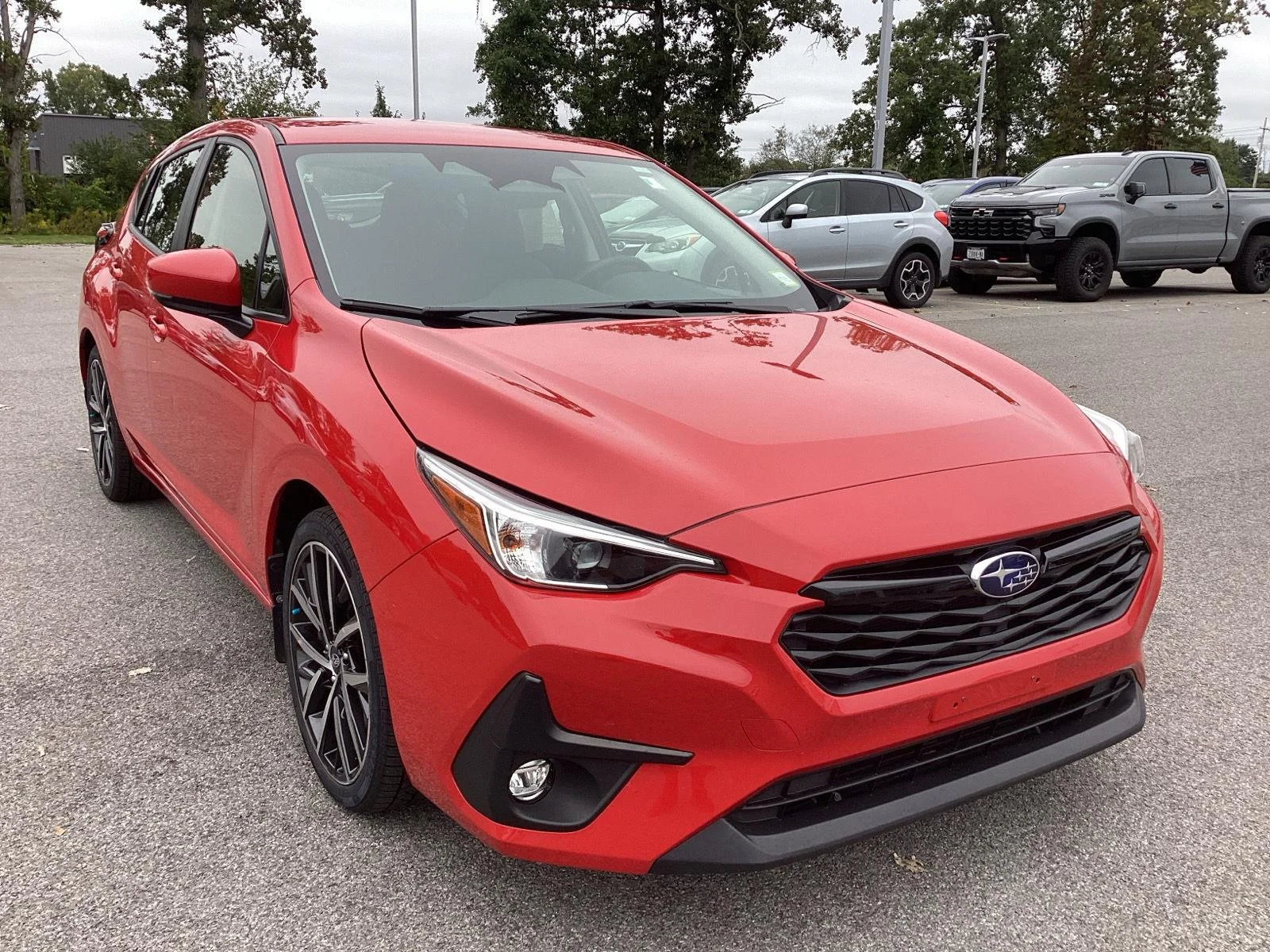 Used 2024 Pure Red Subaru Sport image 10