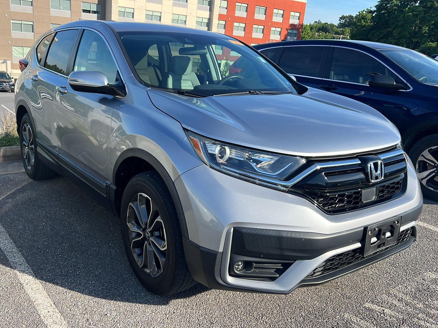 Used 2021 Lunar Silver Metallic Honda EX image 5
