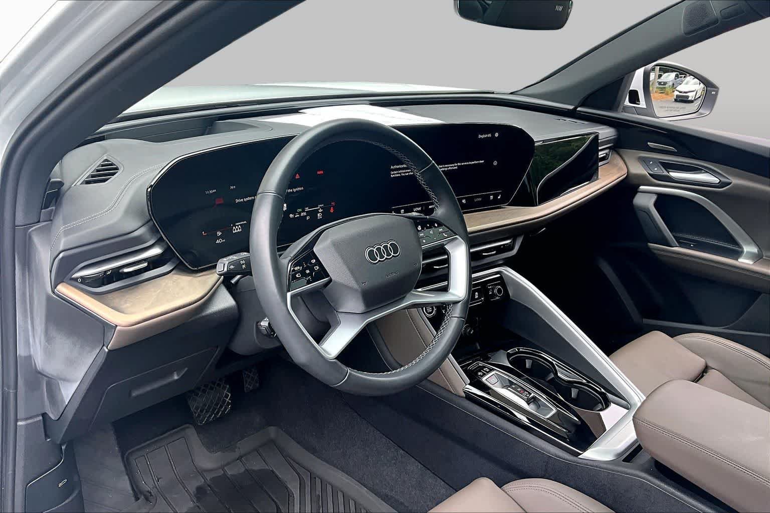 Used 2025 Glacier White Metallic Audi Premium Plus image 30