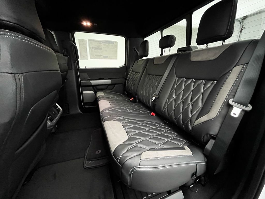 New 2025 White Ford XLT  Black Widow Lifted Truck image 31
