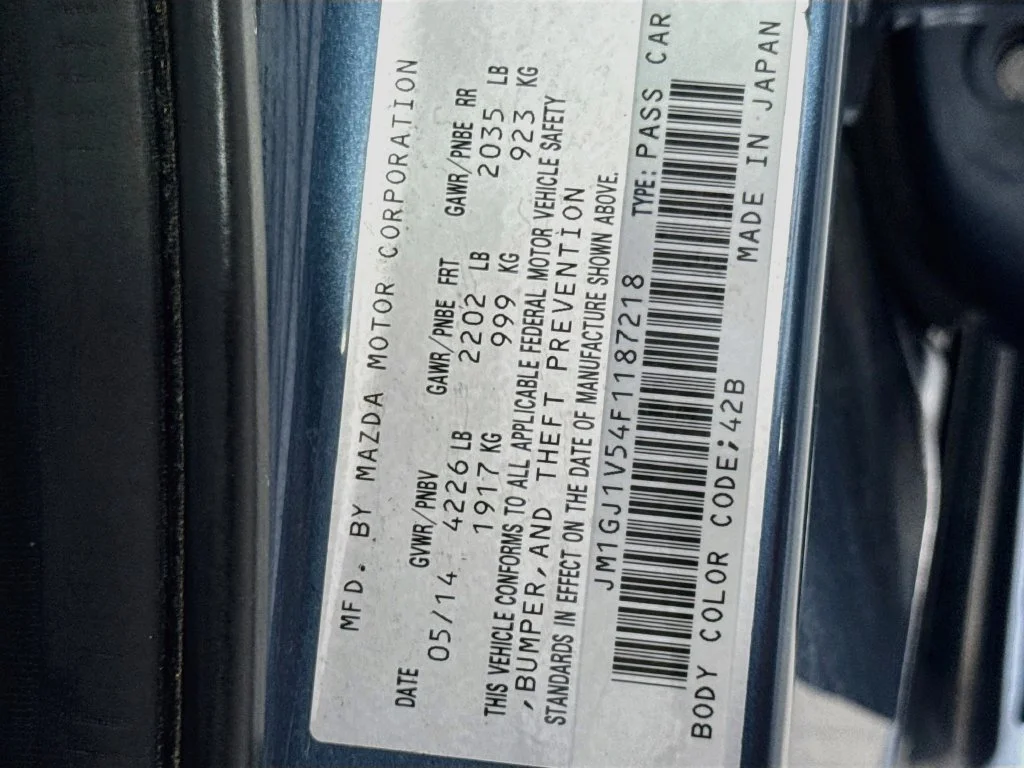 Used 2015 Blue Mazda i Touring image 35