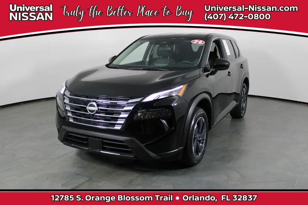 Used 2024 Black Nissan SV image 1