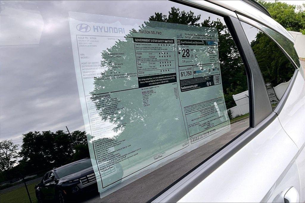 New 2026 White Pearl Hyundai SEL image 16