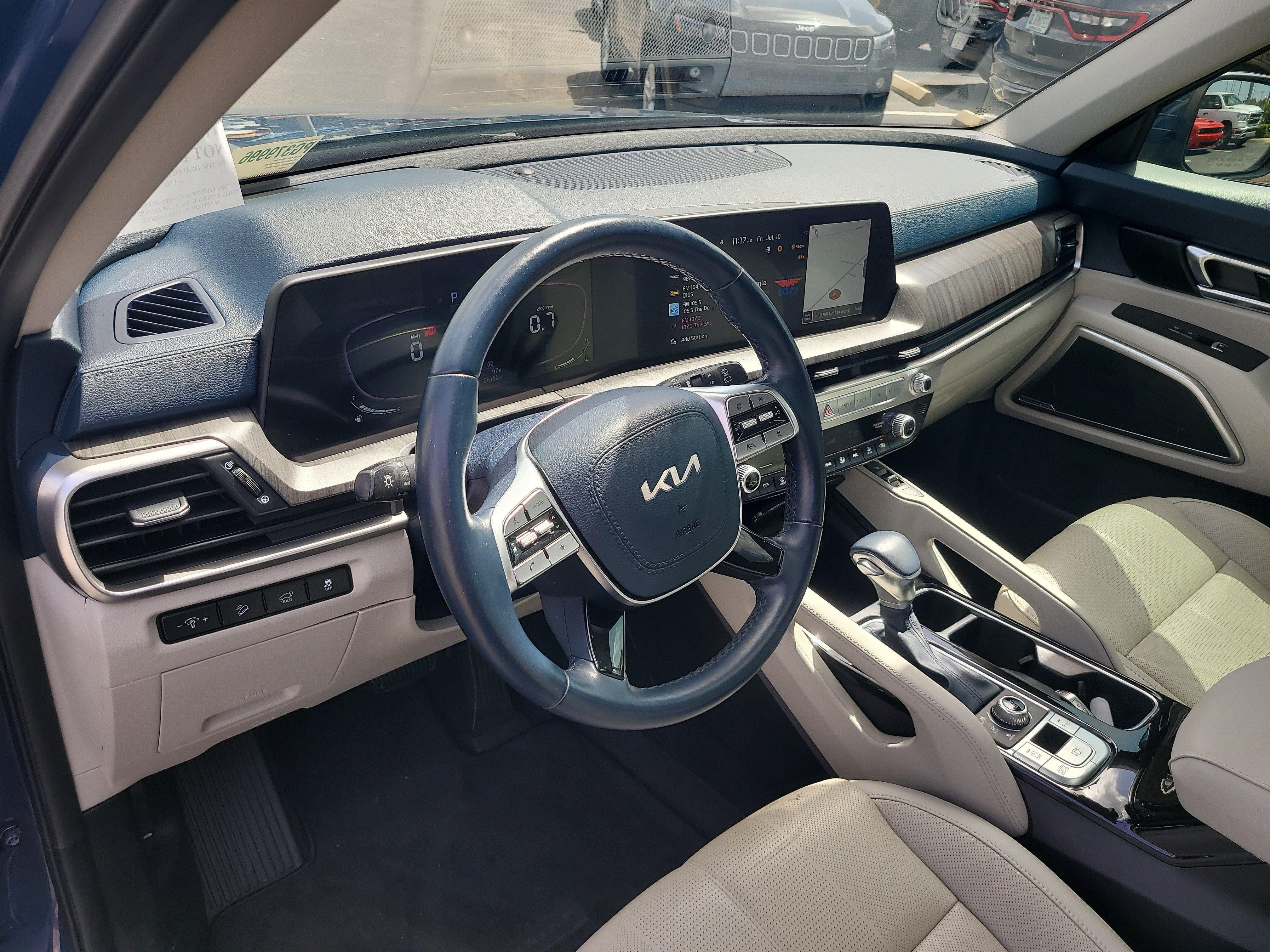 Used 2023 Midnight Lake Blue Kia EX image 21