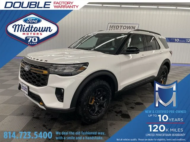 New 2027 Star White Metallic Tri-Coat Ford Tremor® image 1