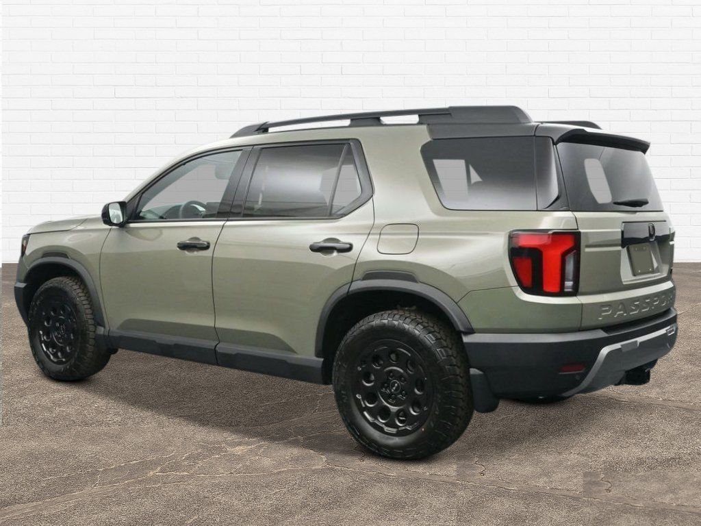 New 2026 Ash Green Metallic Honda TrailSport Elite Blackout image 4