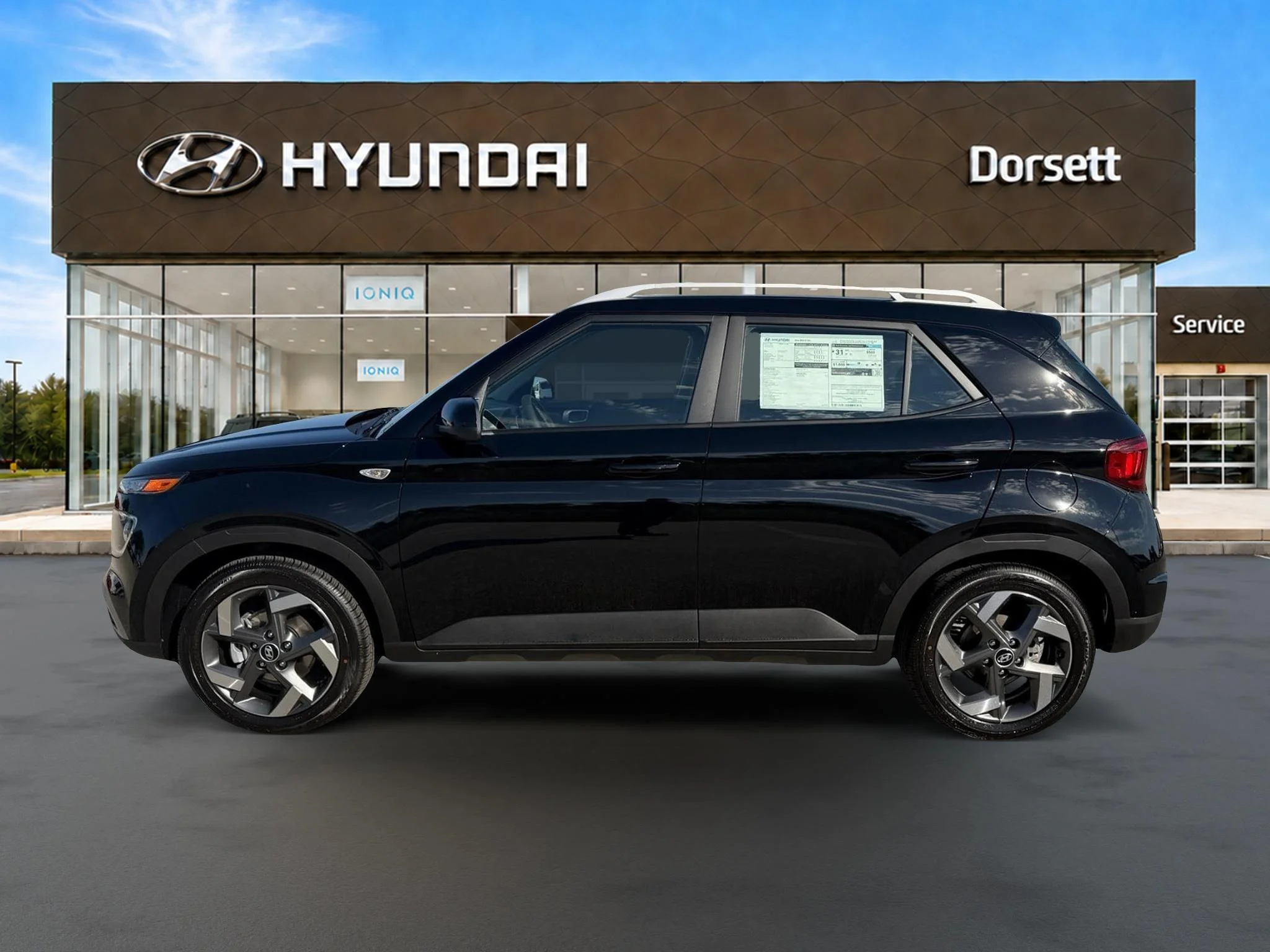 New 2026 Onyx Black Hyundai SEL image 2