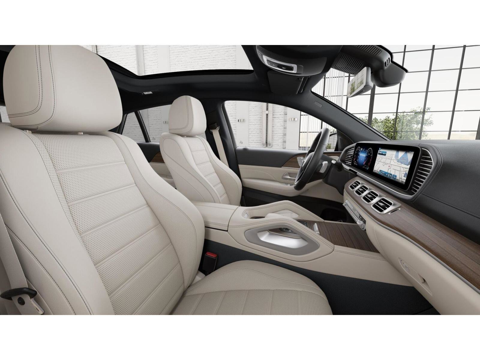 New 2026 MANUFAKTUR Moonlight White Metallic Mercedes-Benz GLE 450 Coupe image 4