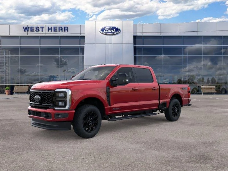 New 2026 Ruby Red Metallic Tinted Clearcoat Ford F-250® Lariat® image 2