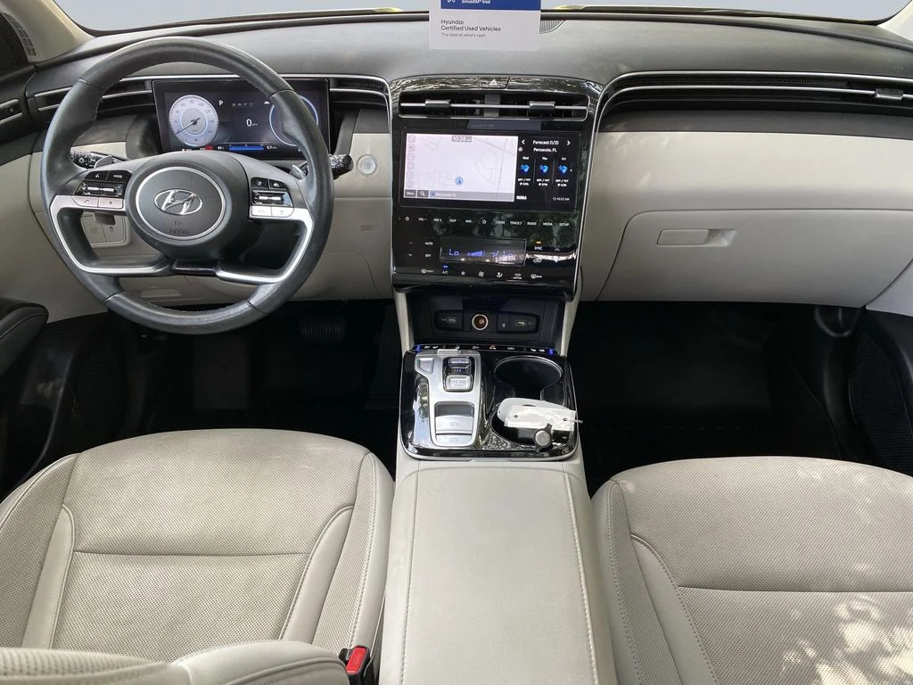 Used 2022 Amazon Gray Hyundai Limited image 14