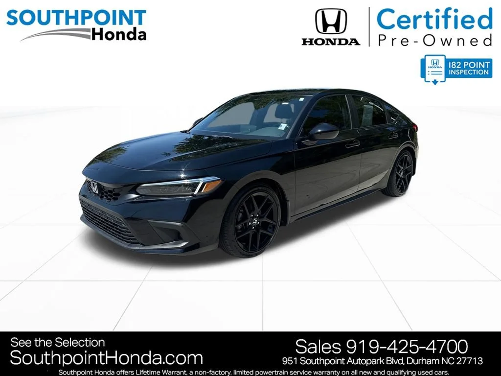 Certified Used 2024 Crystal Black Pearl Honda 2.0L SPORT image 39