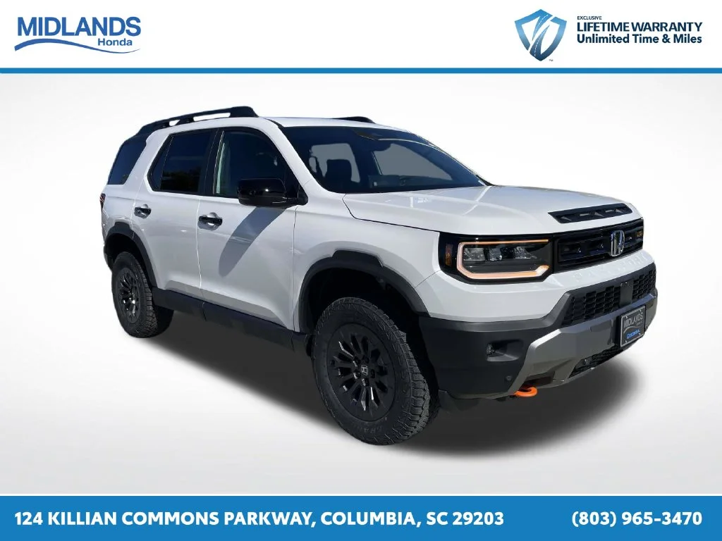 New 2027 Platinum White Pearl Honda TrailSport image 1