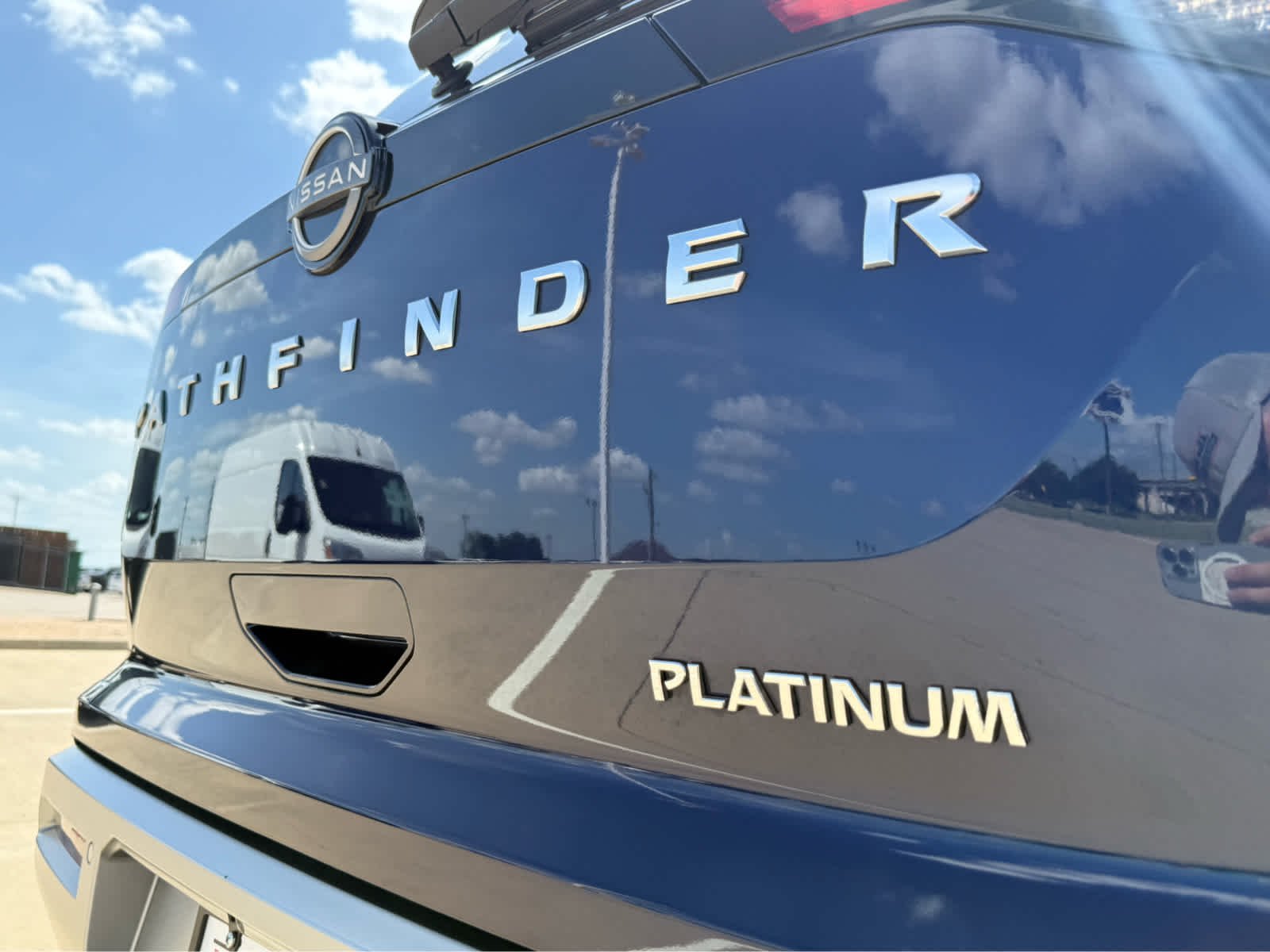 Used 2025 Deep Ocean Blue Pearl Nissan Platinum image 18