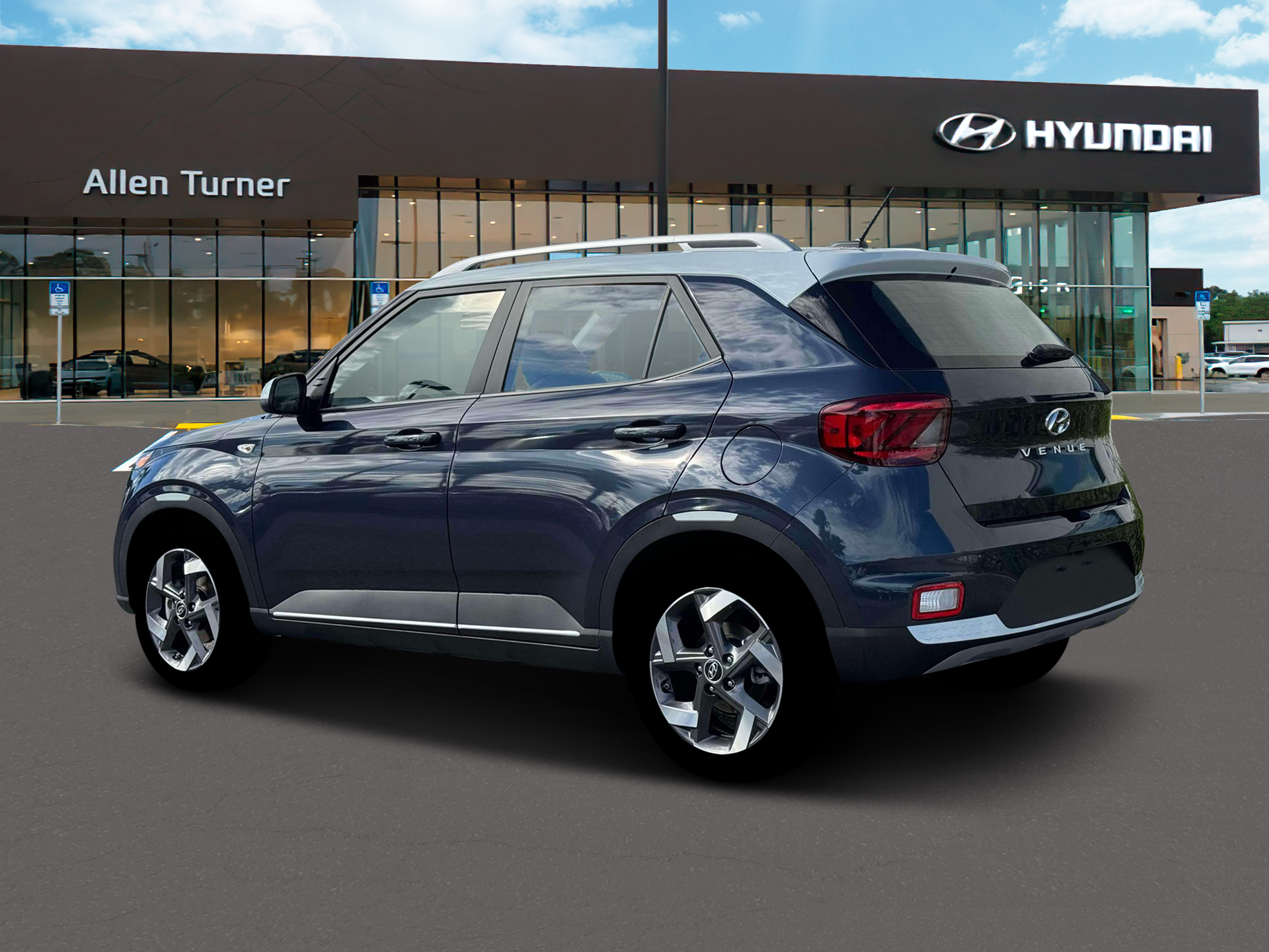 New 2026 Denim w/White Roof Hyundai SEL w/Two-Tone Roof image 4