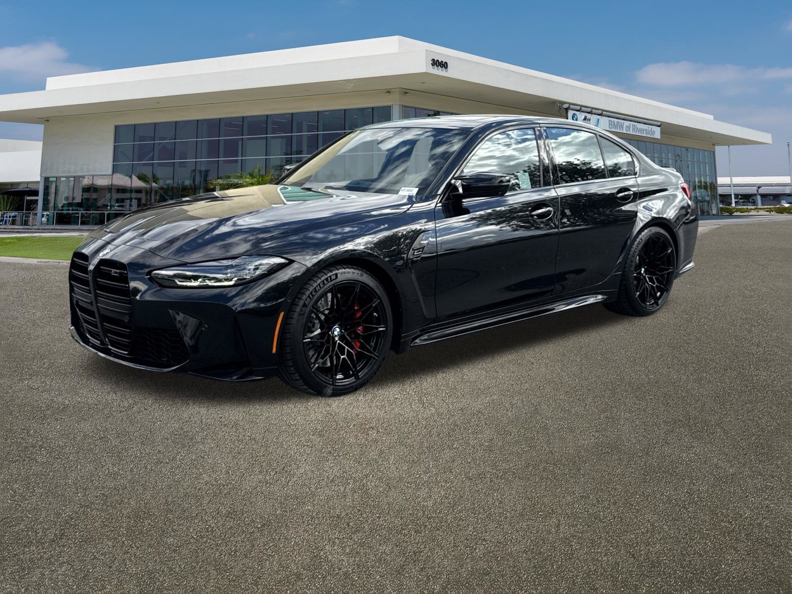 Certified Used 2023 Black Sapphire Metallic BMW Competition image 4