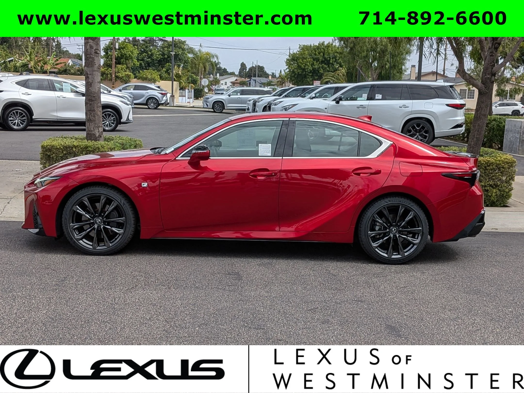 Certified Used 2024 INFRARED Lexus IS 350 F SPORT image 12