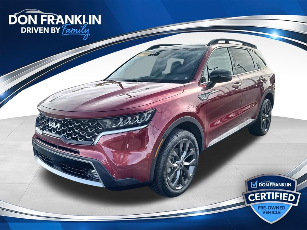 Used 2022 Red Kia X-Line EX image 1