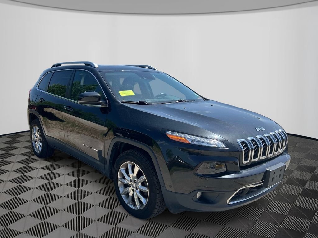Used 2015 Black Jeep Limited image 7