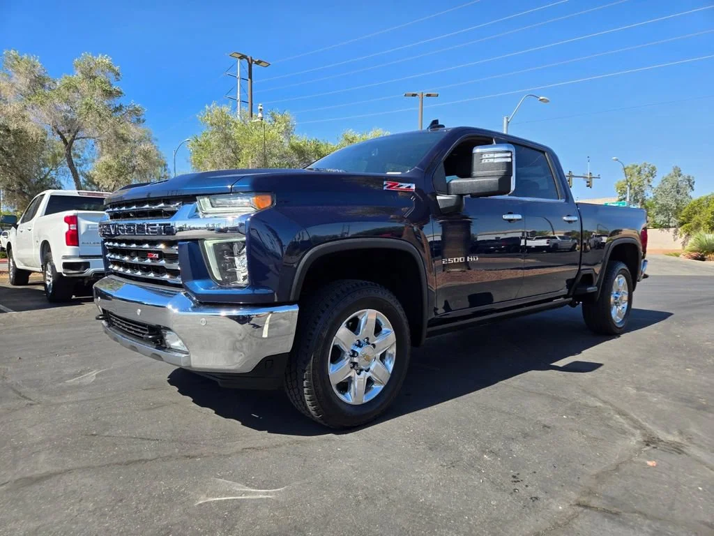 Used 2022 Northsky Blue Metallic Chevrolet LTZ image 2