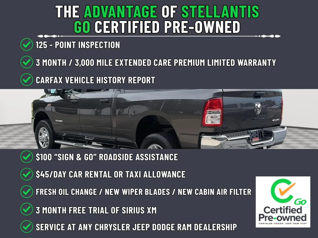 Certified Used 2020 Granite Crystal Metallic Clearcoat Ram Tradesman image 6