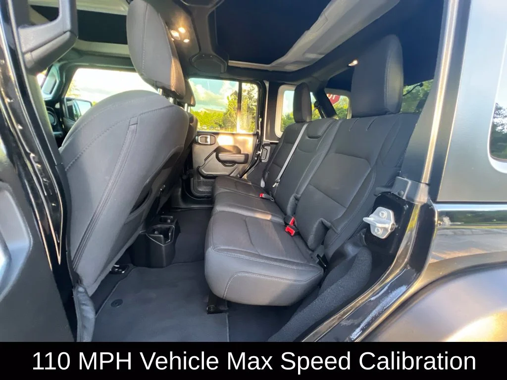 Certified Used 2022 Black Jeep Unlimited Sport Altitude image 30