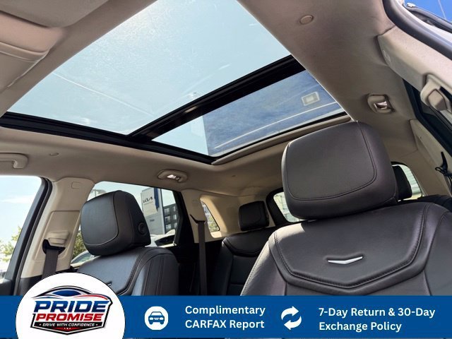 Used 2019 CRYSTAL WHITE TRICOAT Cadillac Luxury AWD image 26