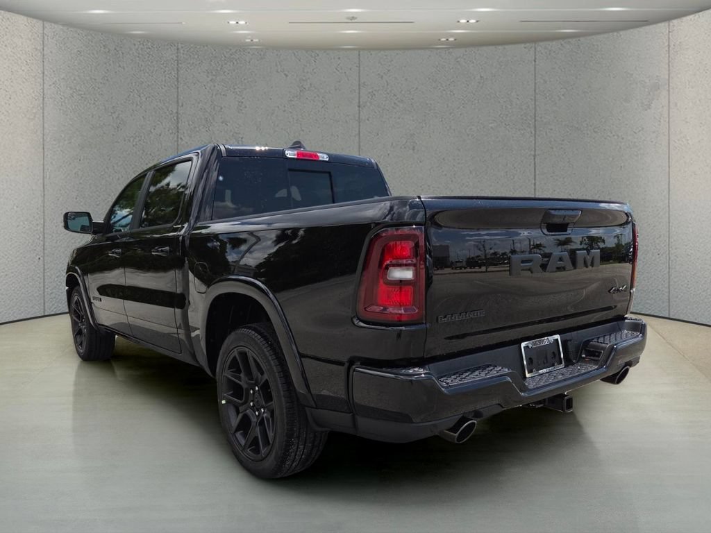 New 2026 Diamond Black Crystal Pearl-Coat Exterior Paint RAM Laramie image 7